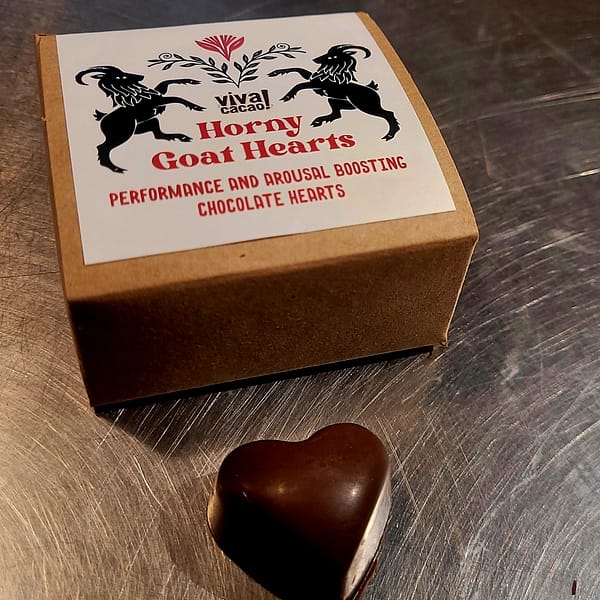 Box of chocolate hearts